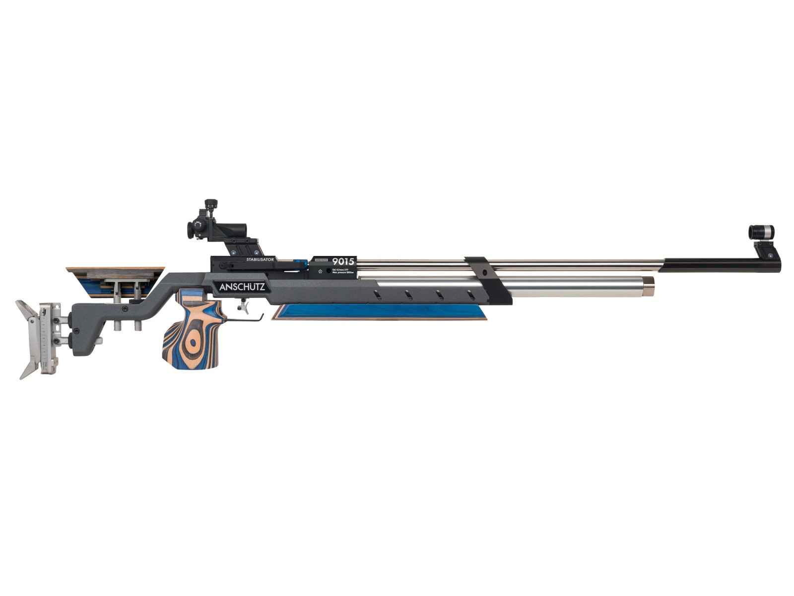 Anschutz 9015 Air Rifle  Aluminum/Blue