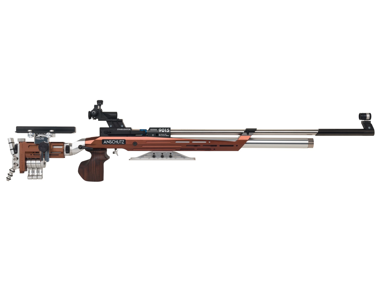 Anschutz 9015 Pre. Comp. Air Rifle, Brown Grip M 0.177