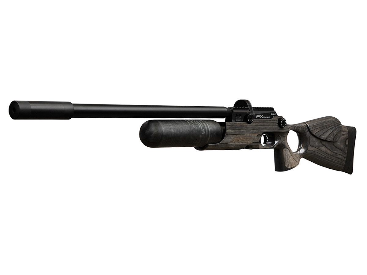 FX Crown MKII PCP Air Rifle, Black Pepper Laminate