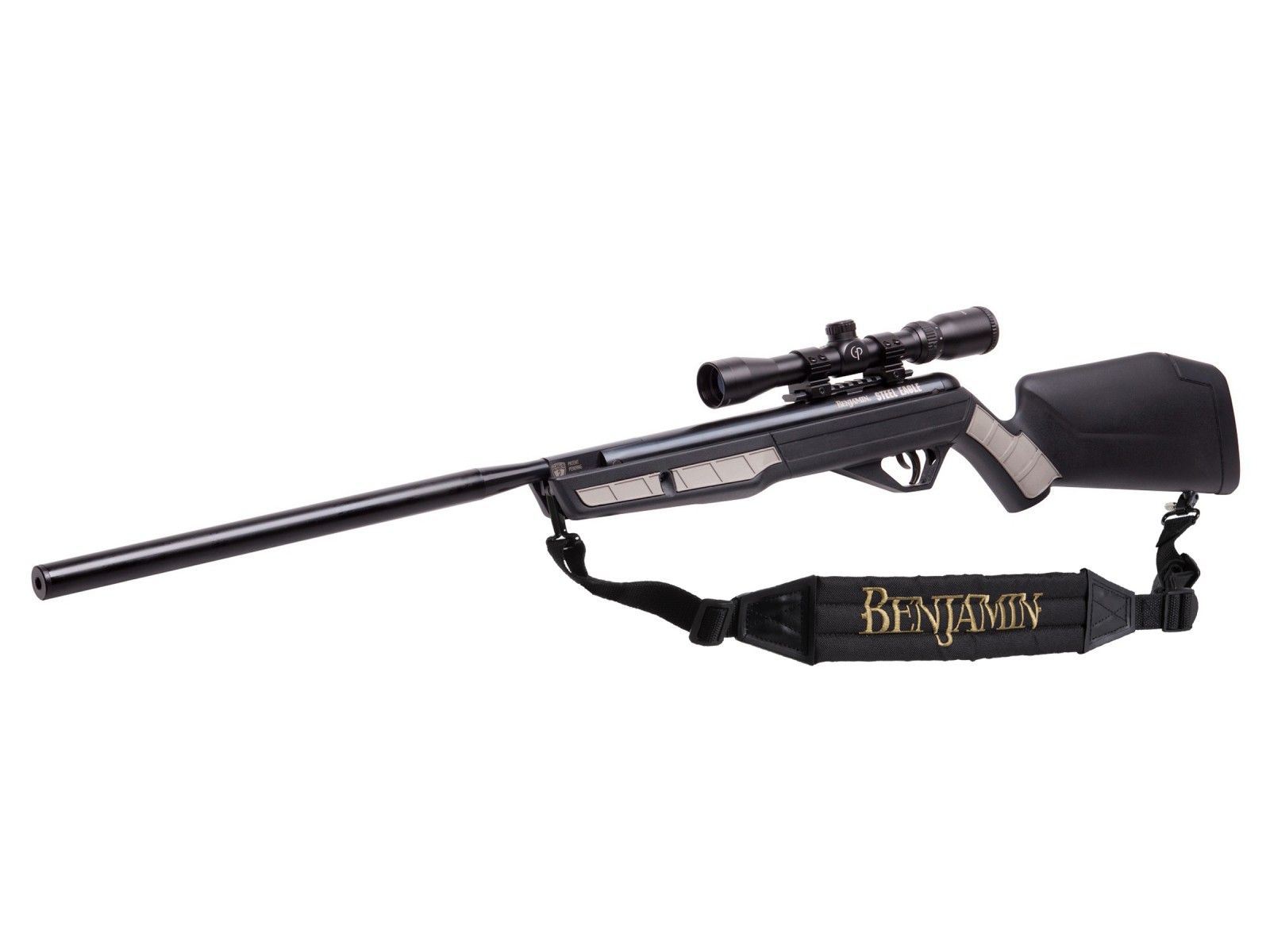 Benjamin Jim Shockey Steel Eagle Air Rifle, NP2 Combo