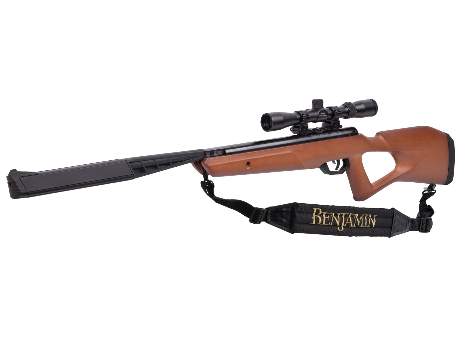 Benjamin Trail SBD NP2 Air Rifle Combo, Wood Stock