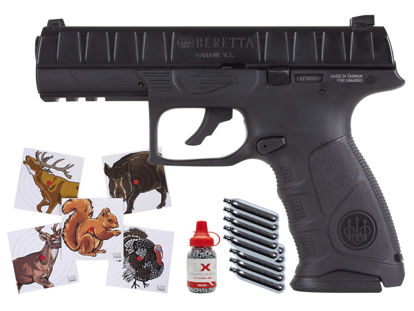 Beretta APX Blowback Air Pistol Combo 0.177