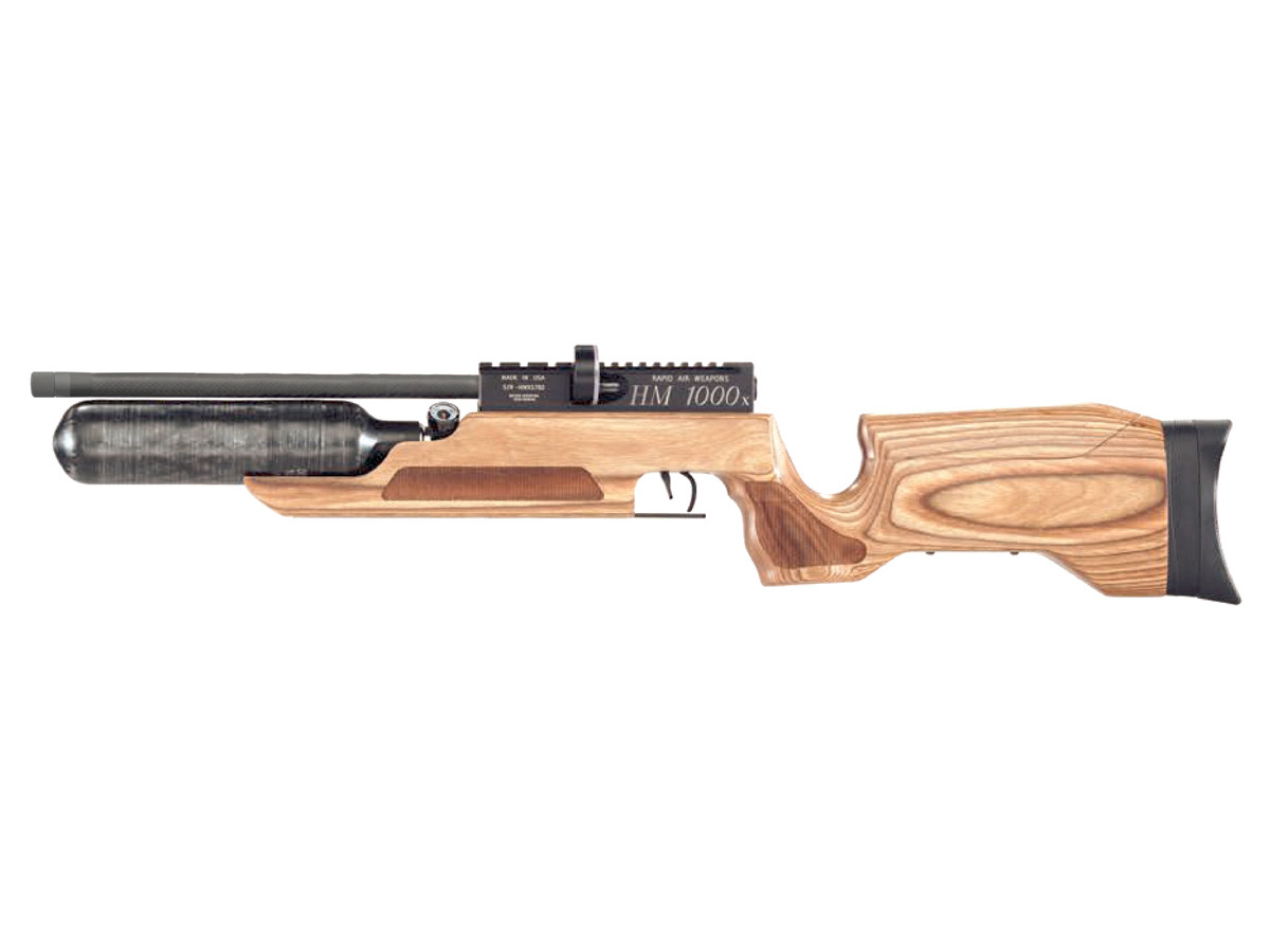 RAW HM1000x Mini LRT Air Rifle, Tan Laminate