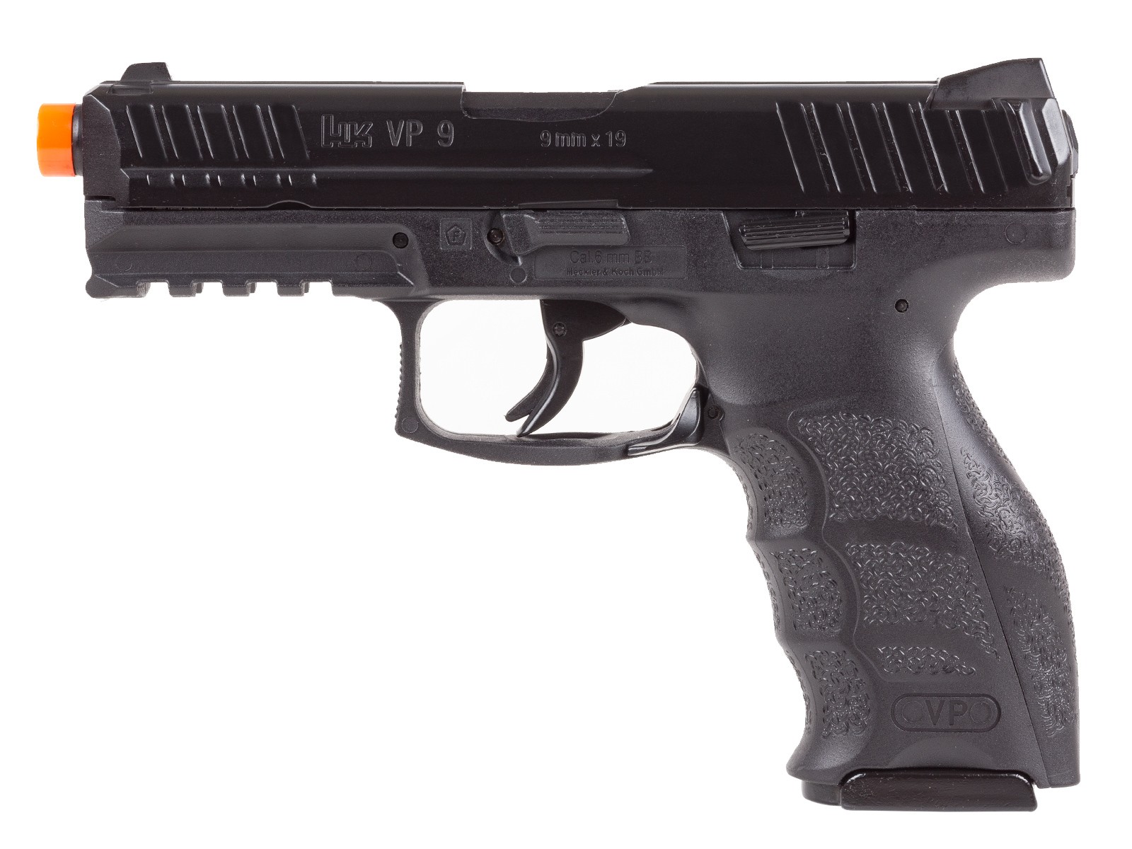 H&K VP9 Co2 Airsoft Blowback Pistol, Black 6mm