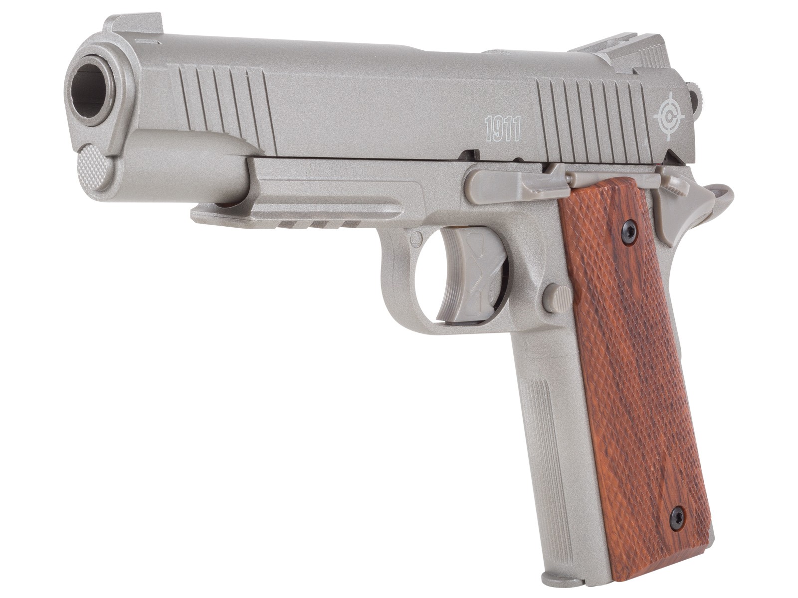 Crosman 1911 CO2 Pellet Pistol, Silver