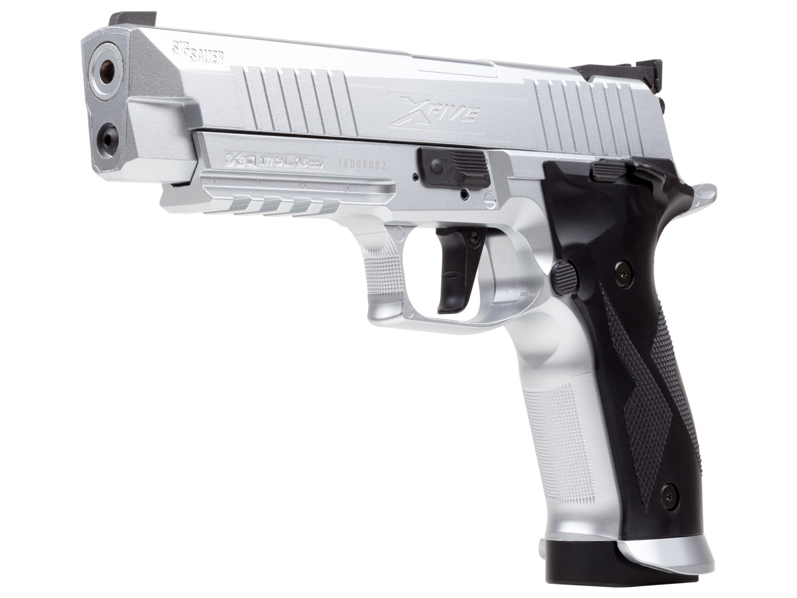 Sig Sauer X-Five ASP CO2 Pellet Pistol, Silver