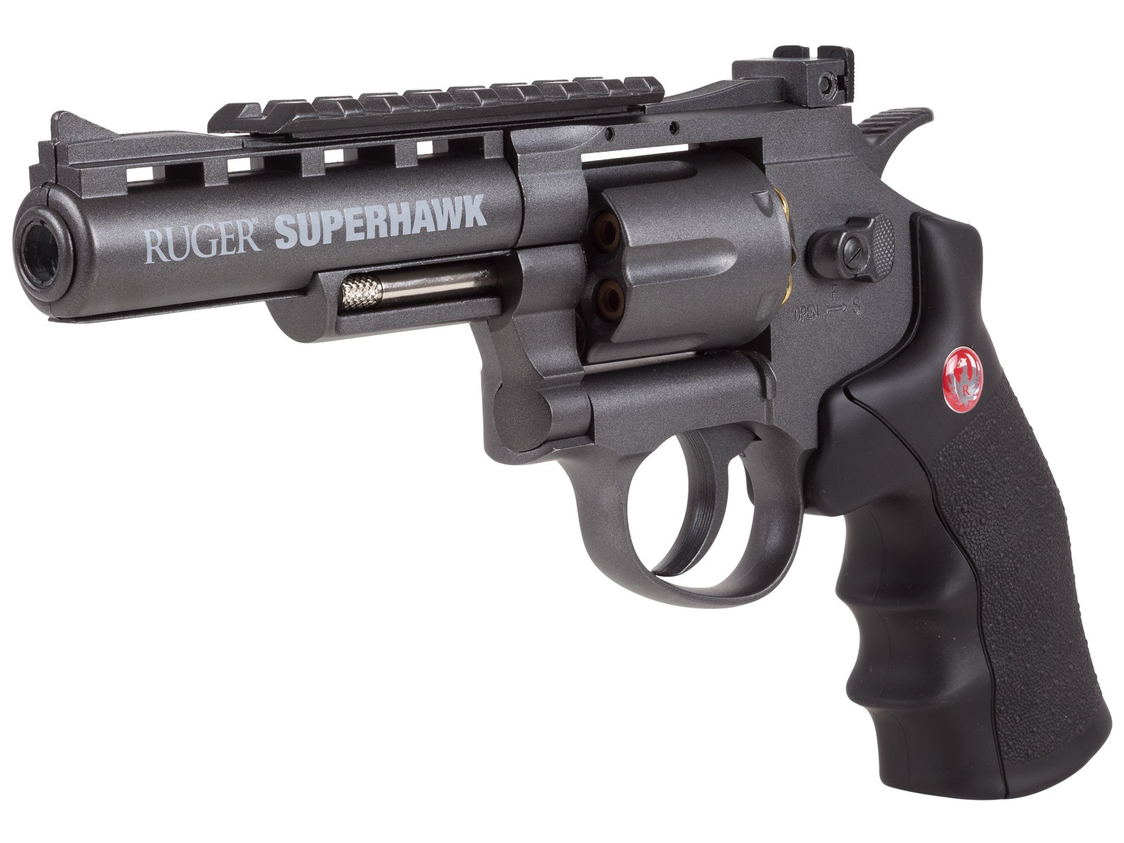 Ruger Superhawk Metal CO2 BB Revolver, 6" Barrel