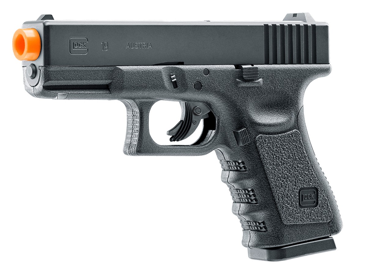 Glock G19 Gen3 CO2 Non-Blowback Airsoft Pistol