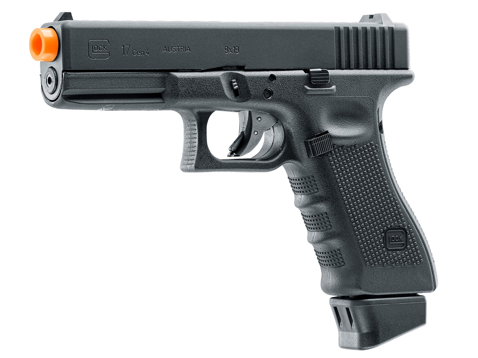 Glock G17 Gen4 CO2 Blowback Pistol, Extended Mag