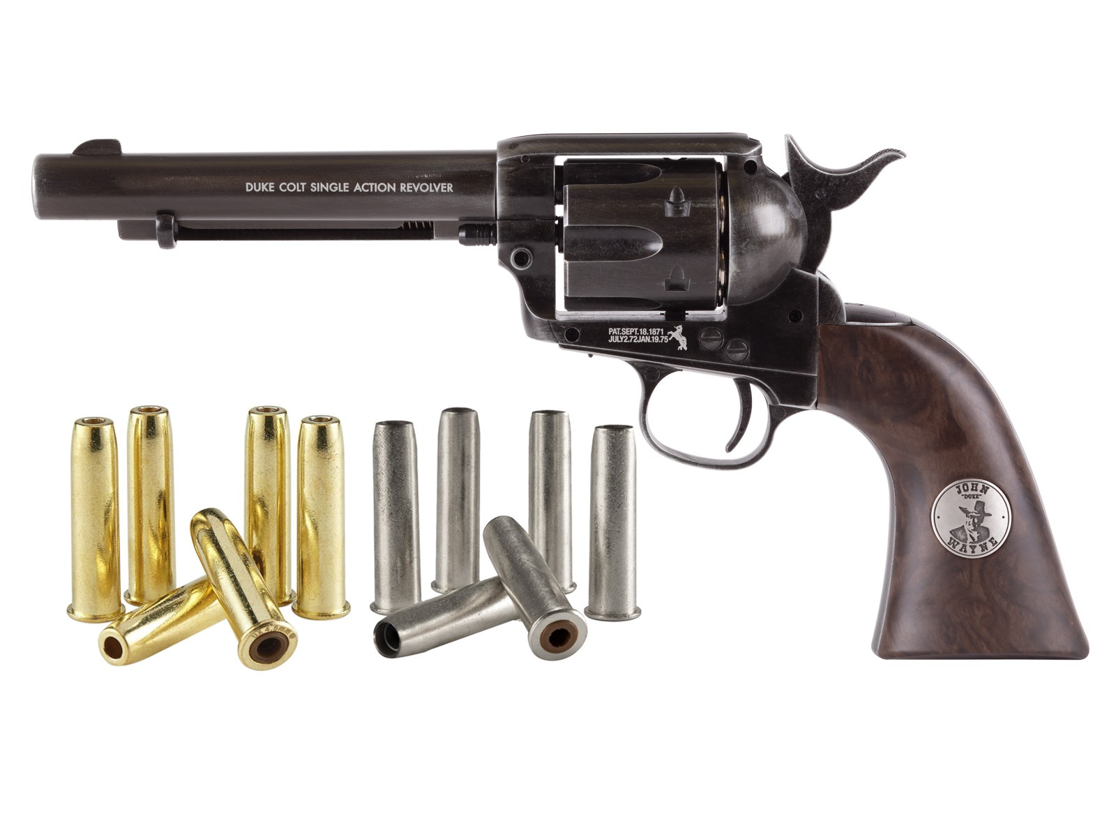 Dual Ammo Duke Colt CO2 Revolver Kit, Weathered