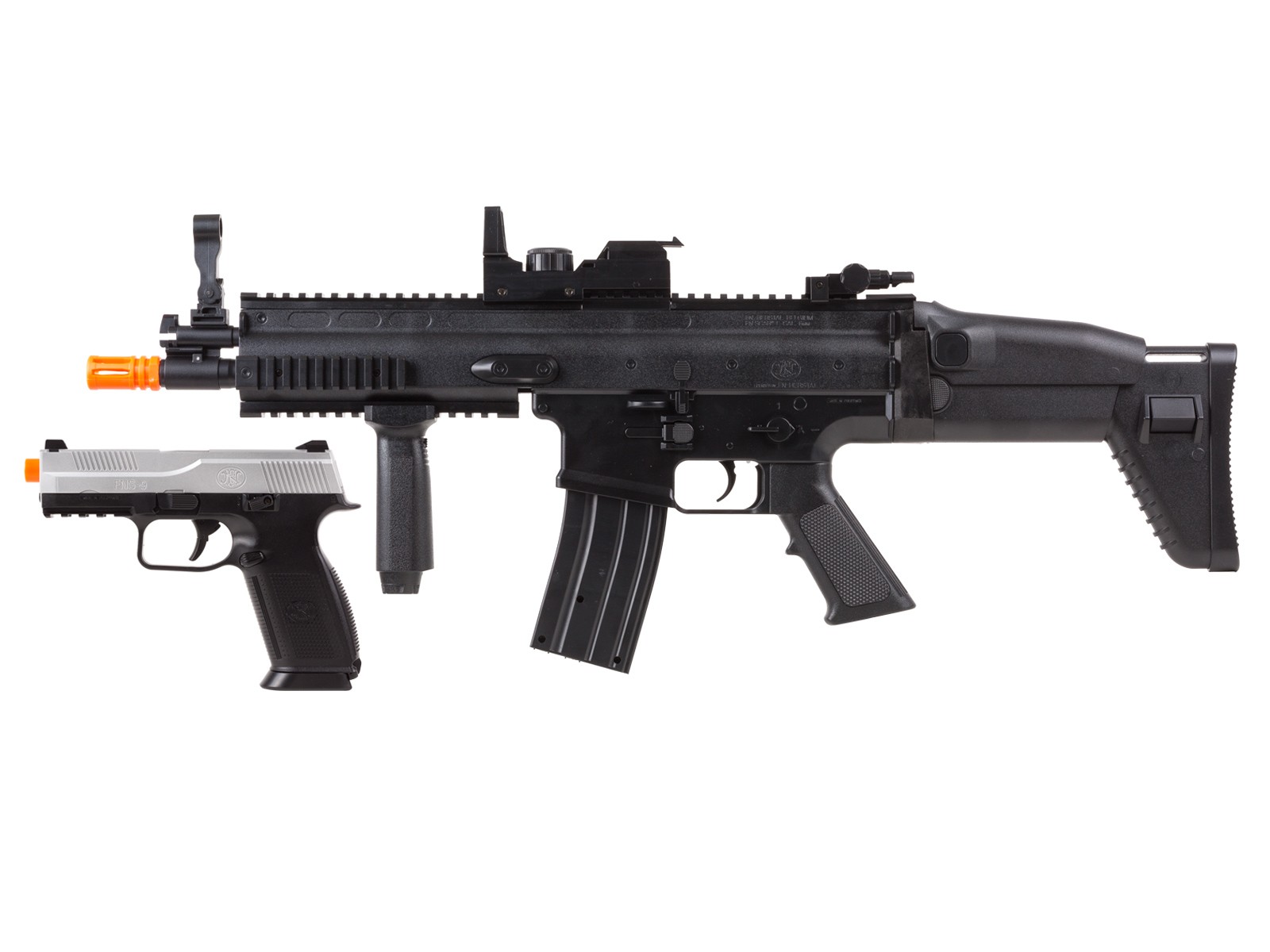 FN Herstal Scar-L AEG & FNS-9 Spring Pistol Kit 6mm