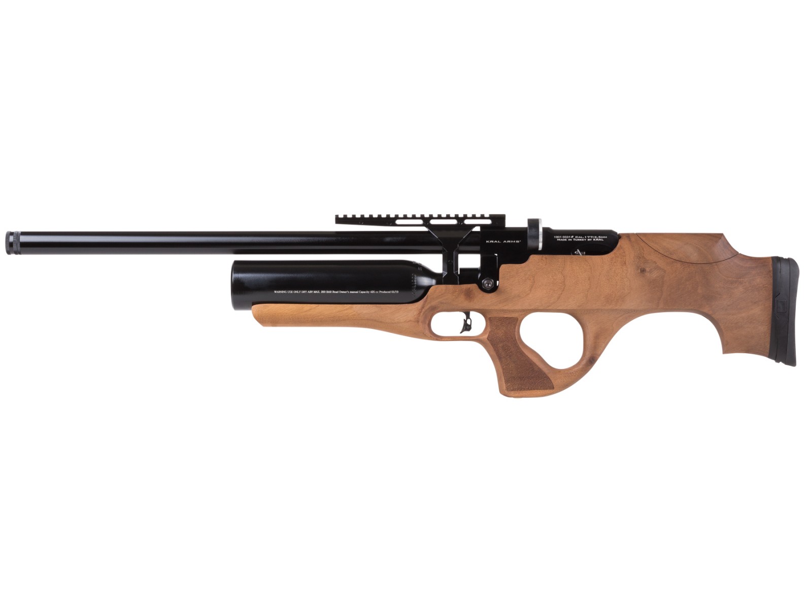 Kral Puncher Ekinoks Semi-Auto PCP, Turkish Walnut Stock