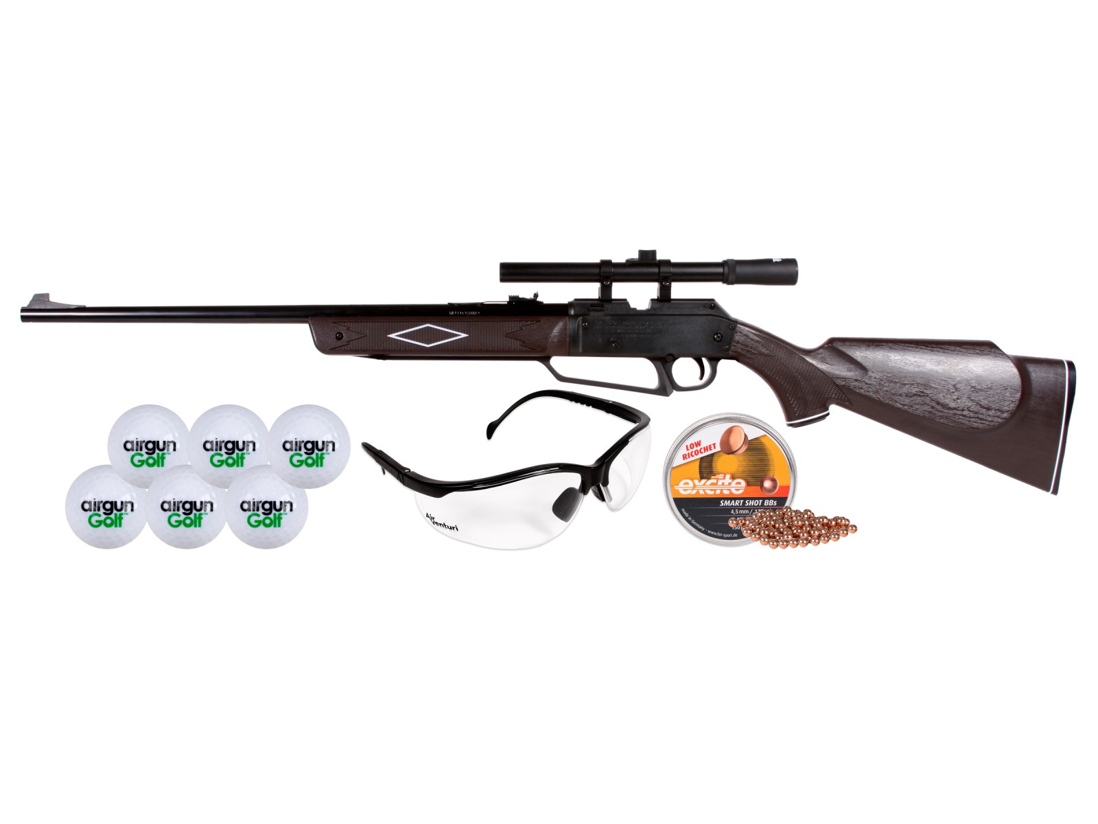 Daisy 880S Multi-Pump & 4x15 Scope Airgunner Kit 0.177