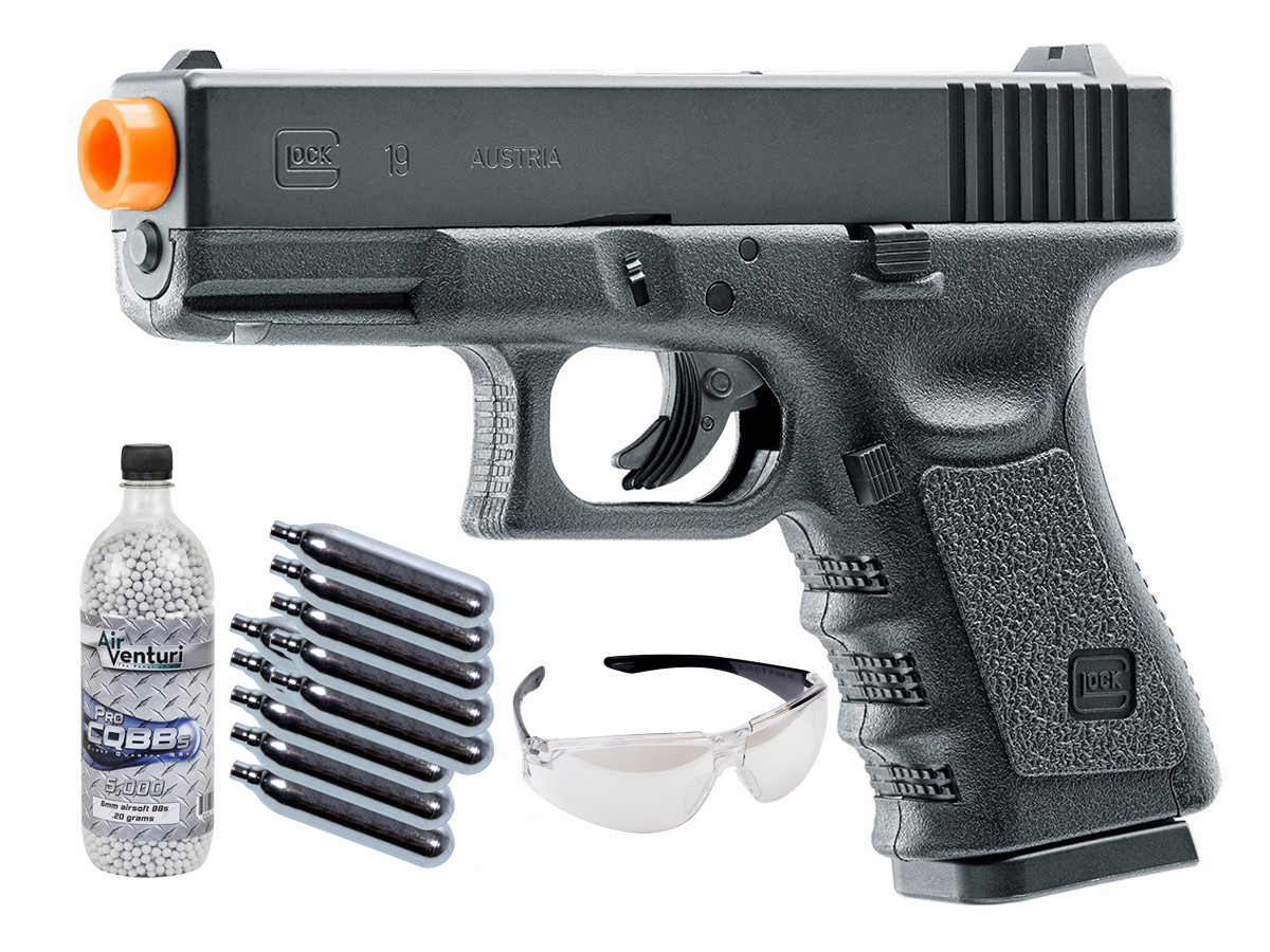 Glock G19 Gen3 CO2 NBB Airsoft Pistol Kit 6mm