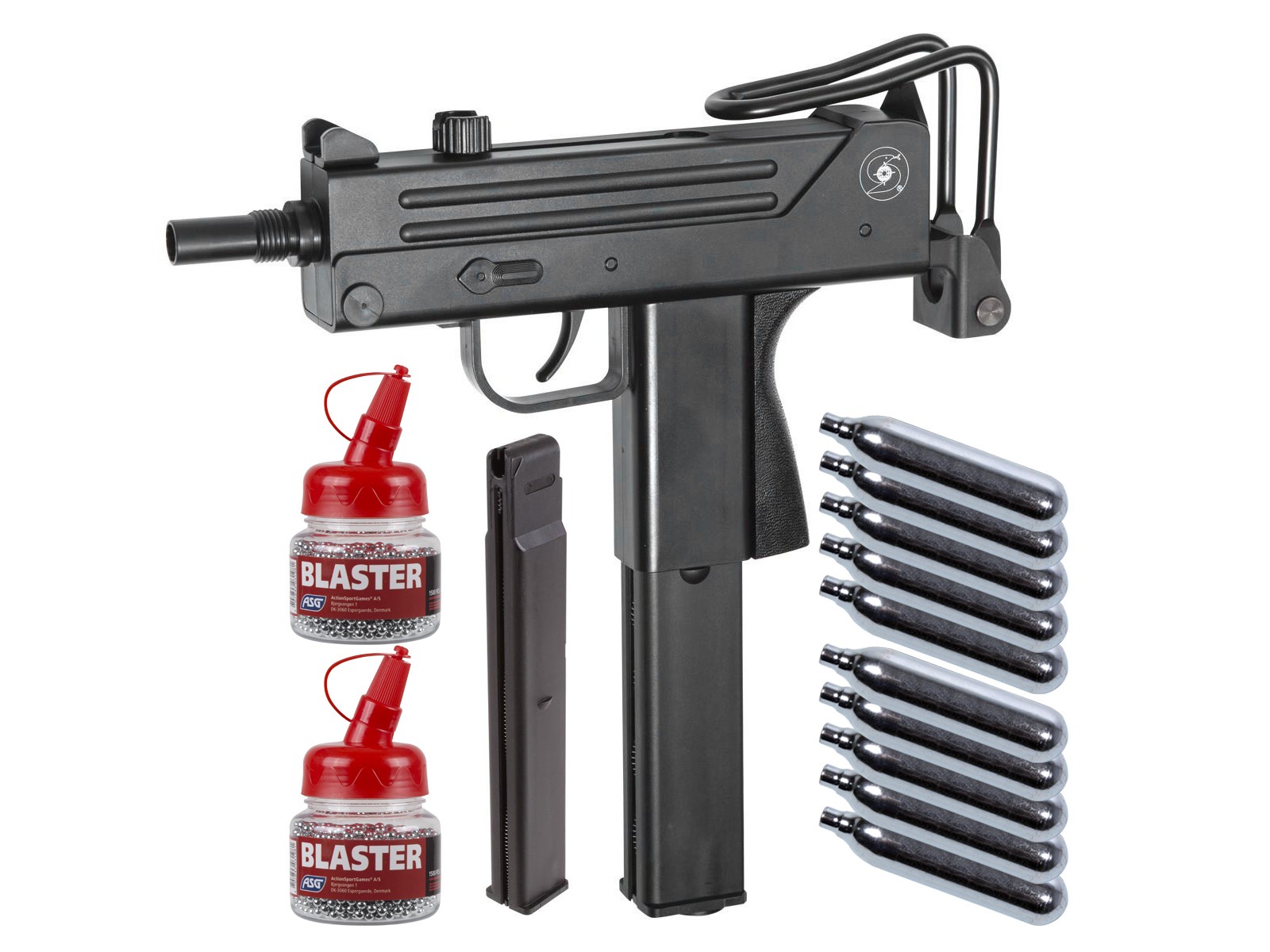ASG Cobray Ingram M11 CO2 BB Submachine Gun Kit 0.177