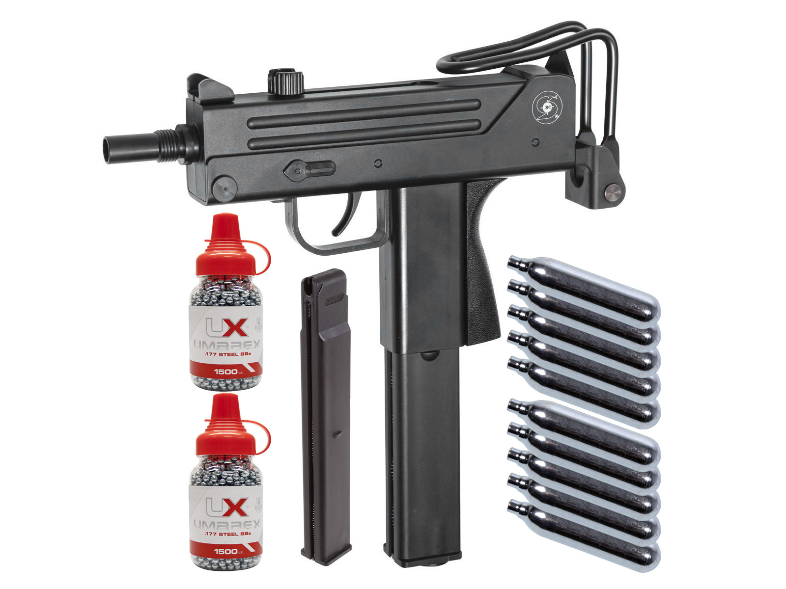 ASG Cobray Ingram M11 CO2 BB Submachine Gun Kit