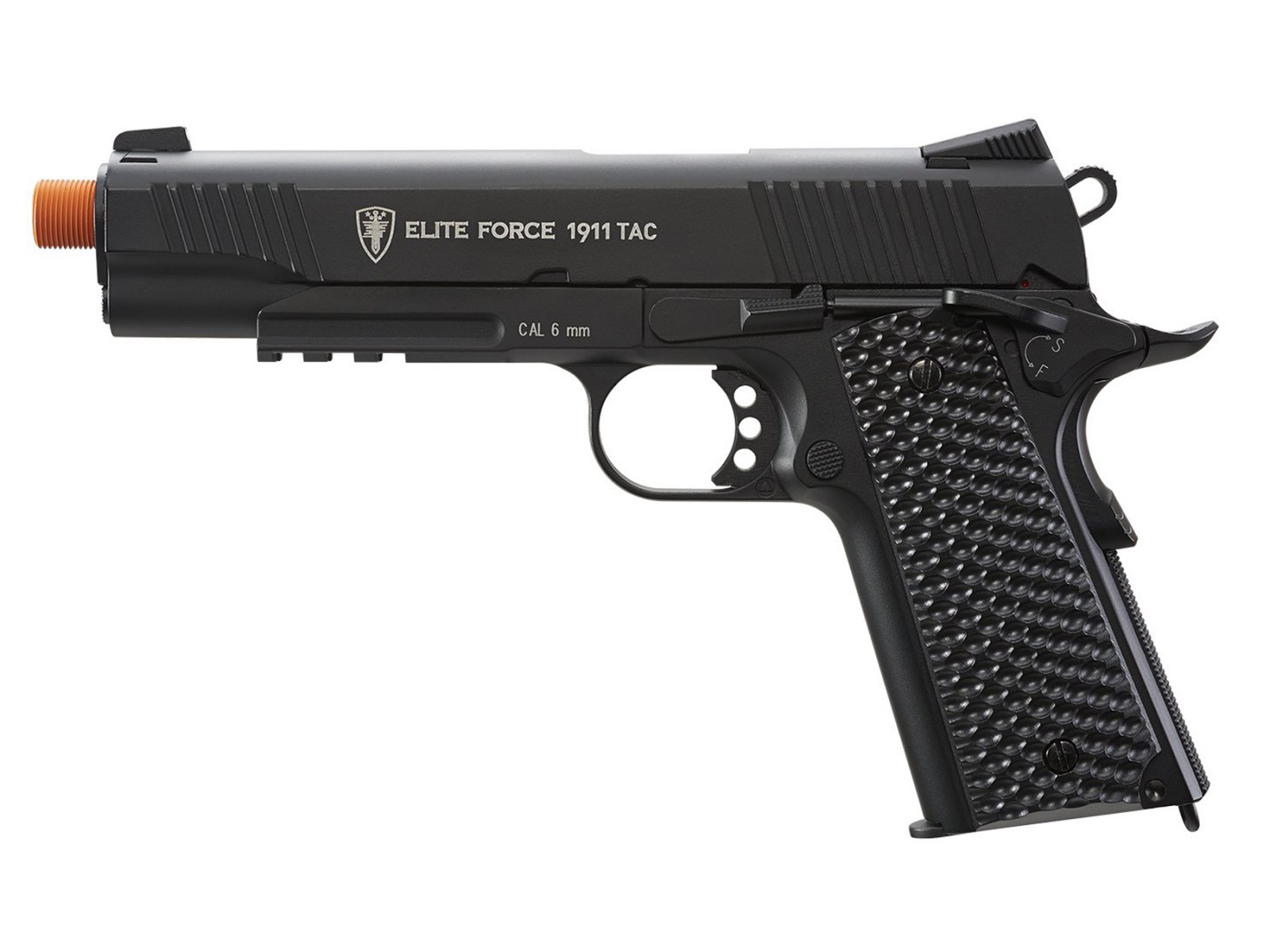 Elite Force 1911 CO2 TAC CO2 Airsoft Pistol, Black 6mm