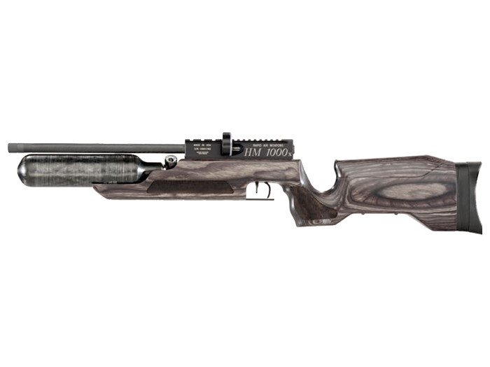 RAW HM1000x Mini LRT Air Rifle, Black Laminate
