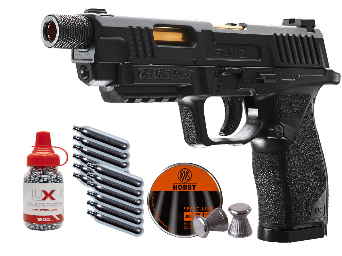 Umarex SA10 CO2 Pistol Kit