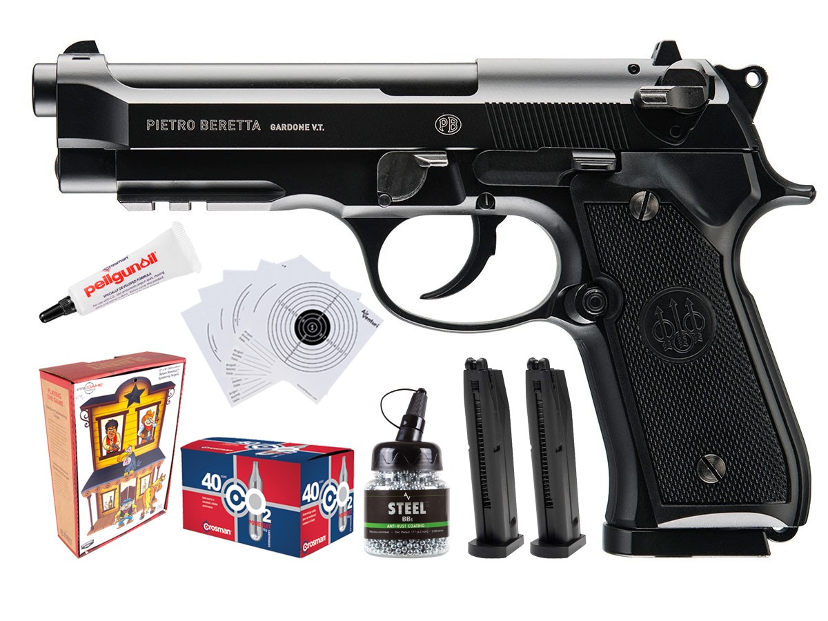 Beretta 92A1 CO2 BB Pistol Police Individual Training Bundle