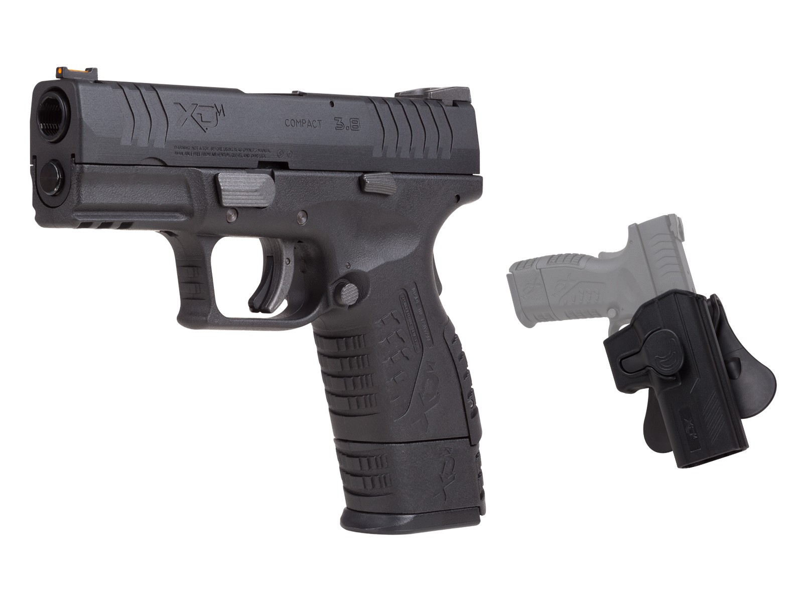 Springfield Armory XDM 3.8" .177 cal. CO2 Blowback, Black