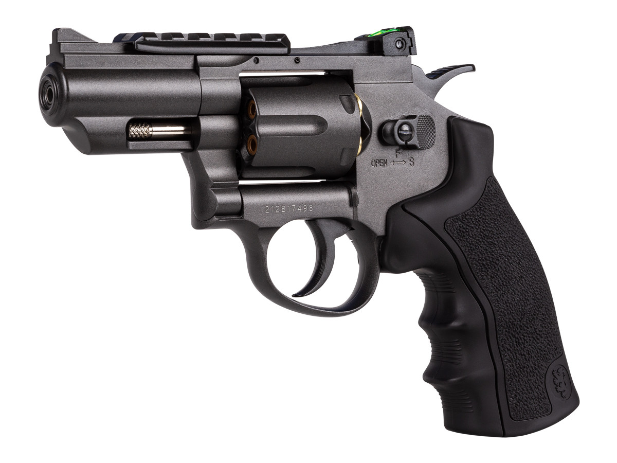 Black Ops Exterminator Metal .177 2.5" Revolver, Black