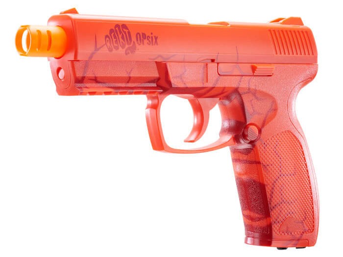 Rekt OpSix CO2 Foam Dart Pistol, Red