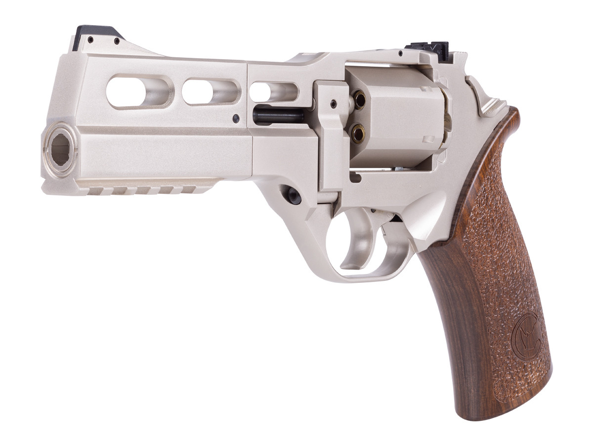 Chiappa Rhino 50DS CO2 .177 BB Revolver, Nickel 0.177