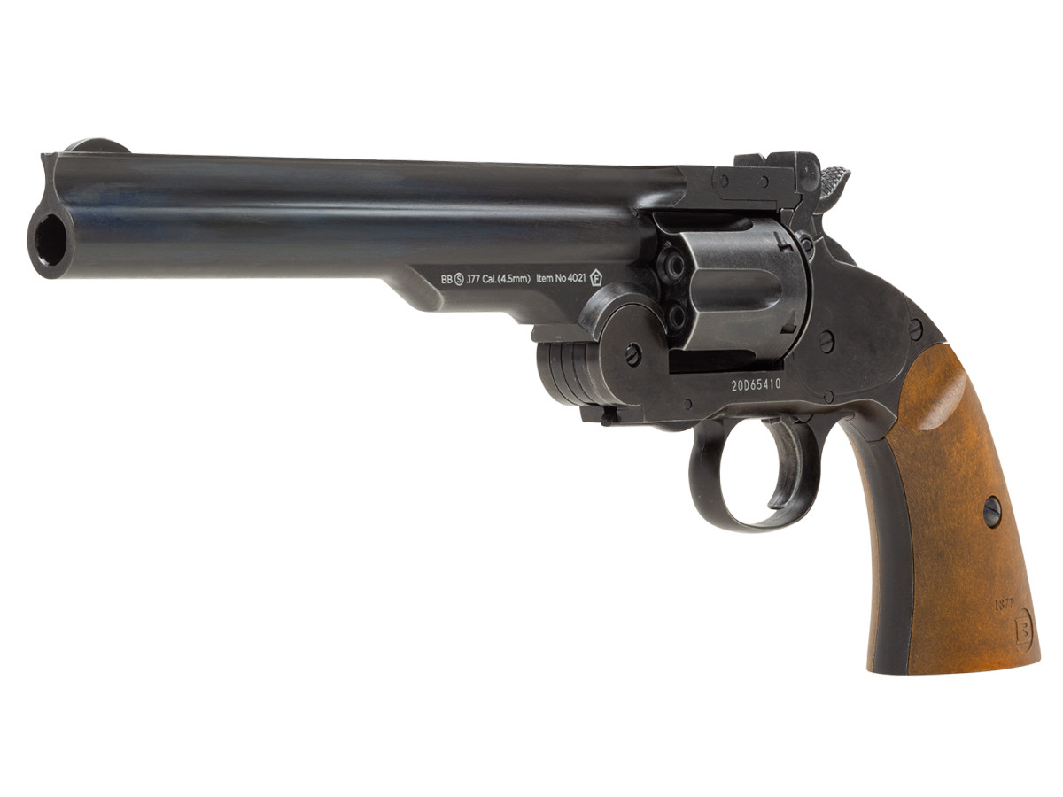 Barra Schofield No.3 Aged CO2 BB Revolver, Full Metal 0.177