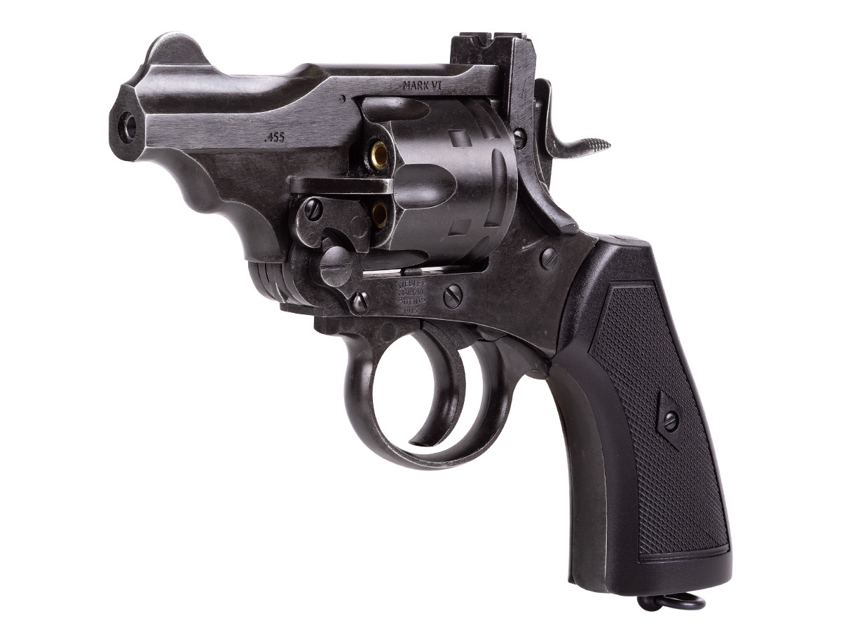 Webley MKVI Battlefield Finish 2.5, CO2 Revolver