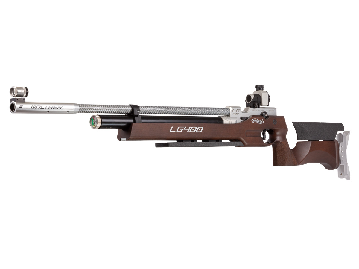Walther LG400 Air Rifle, Wood Stock 0.177