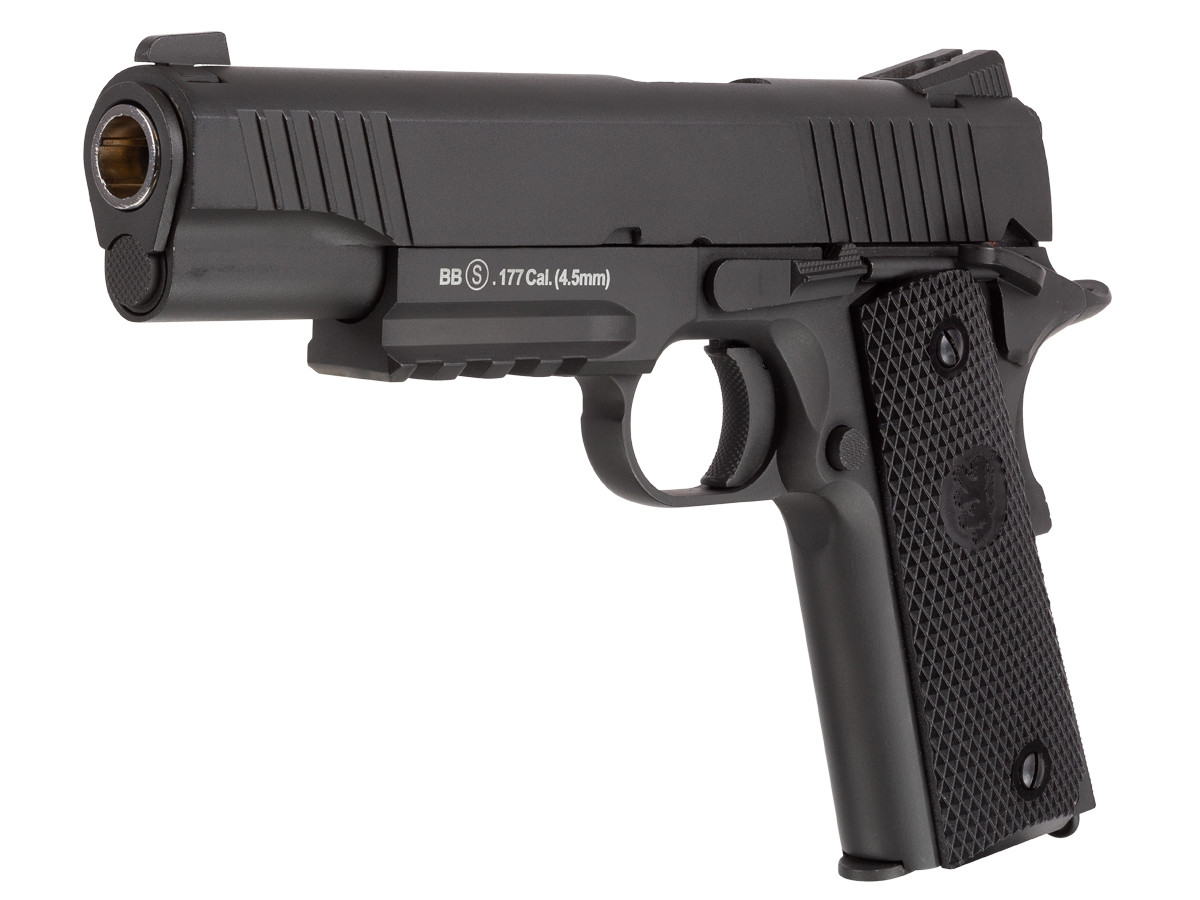 Barra 1911 Tactical Blowback CO2 BB Pistol 0.177