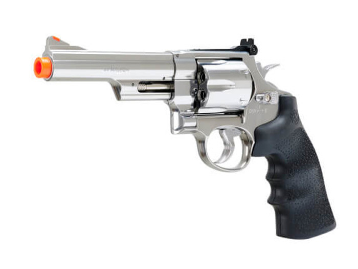 UHC Airsoft Spring Revolver w/ 4 Barrel - SILVER