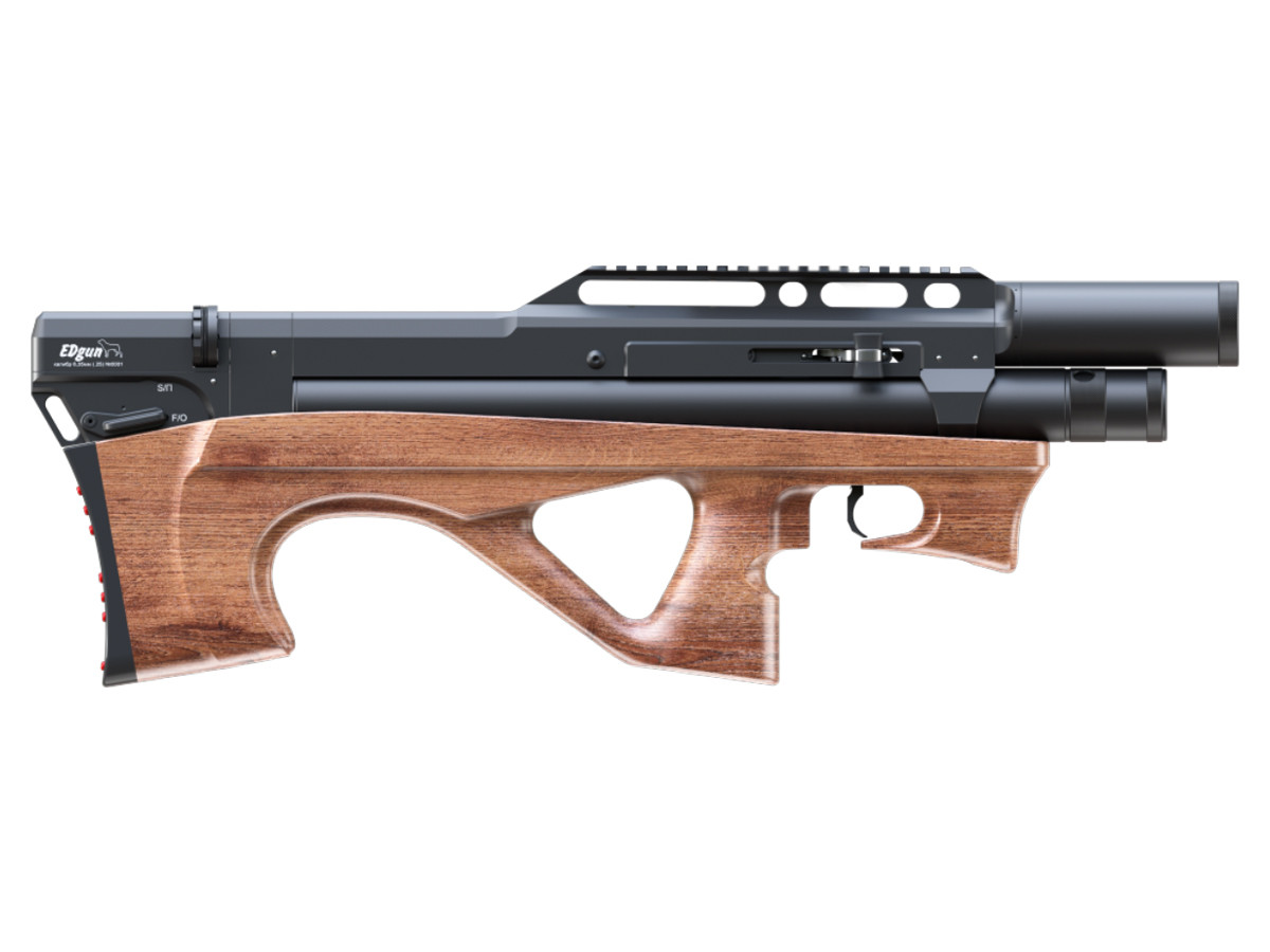 EDgun Lelya 2.0 PCP Air Rifle, Walnut