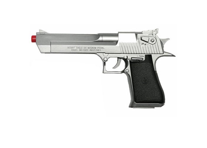 Desert Eagle .44 Magnum Spring Silver Pistol