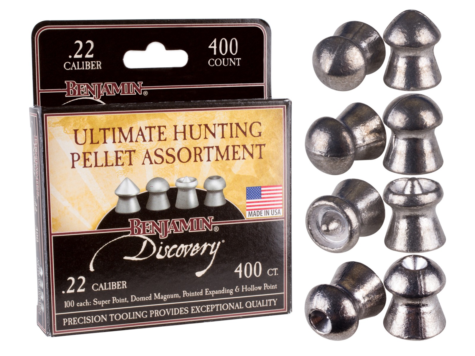 Dome .22 Sample pellets Super point extra Field RWS super H point 