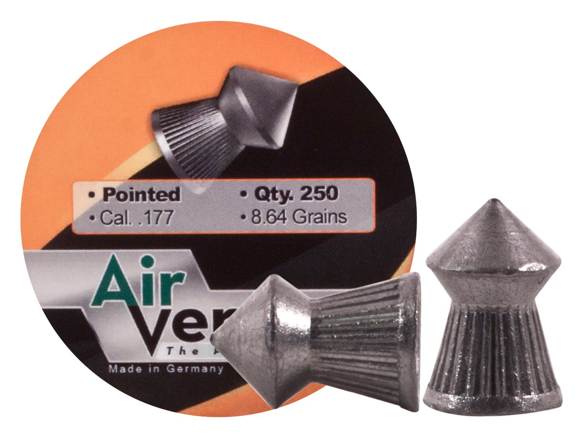 UPC 819024010540 product image for Air Venturi Pellets, .177 Cal, 8.64 Grains, Pointed, 250ct 0.177 | upcitemdb.com