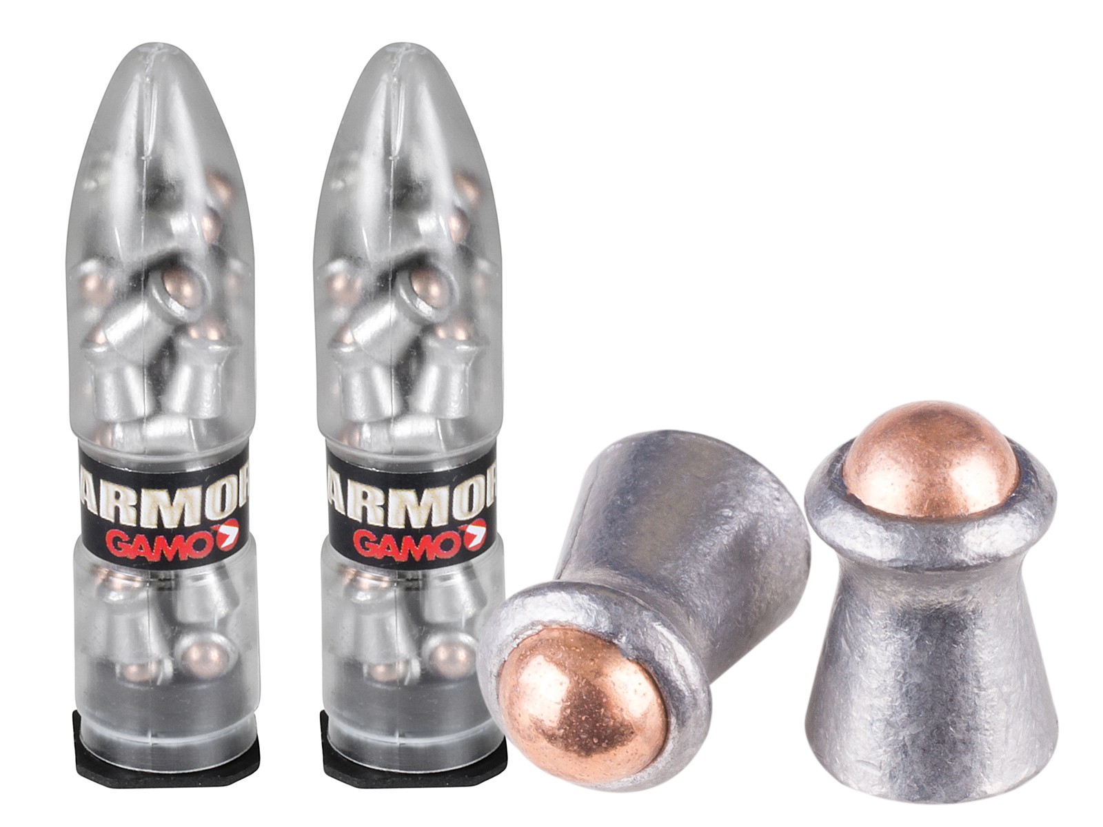 Gamo PBA Armor Pellets, .22 Cal, 10.85 Grains, Domed, 50ct