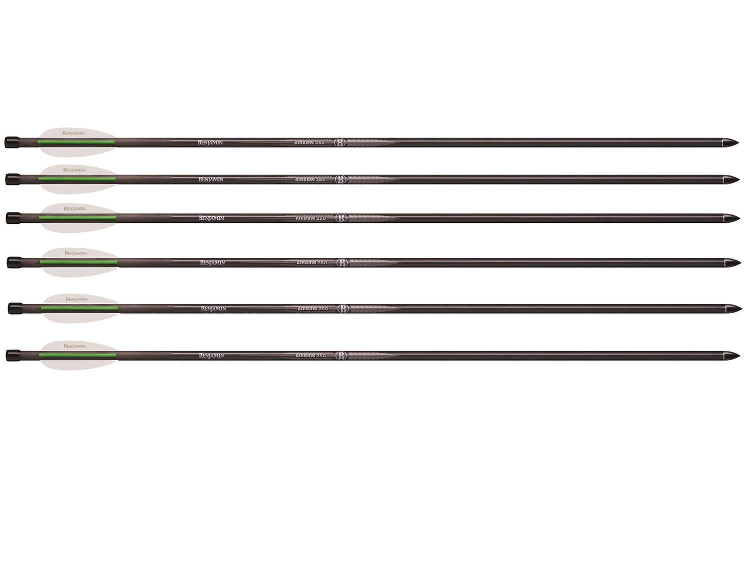 Benjamin 26 Pioneer Airbow Arrows, 6 pack