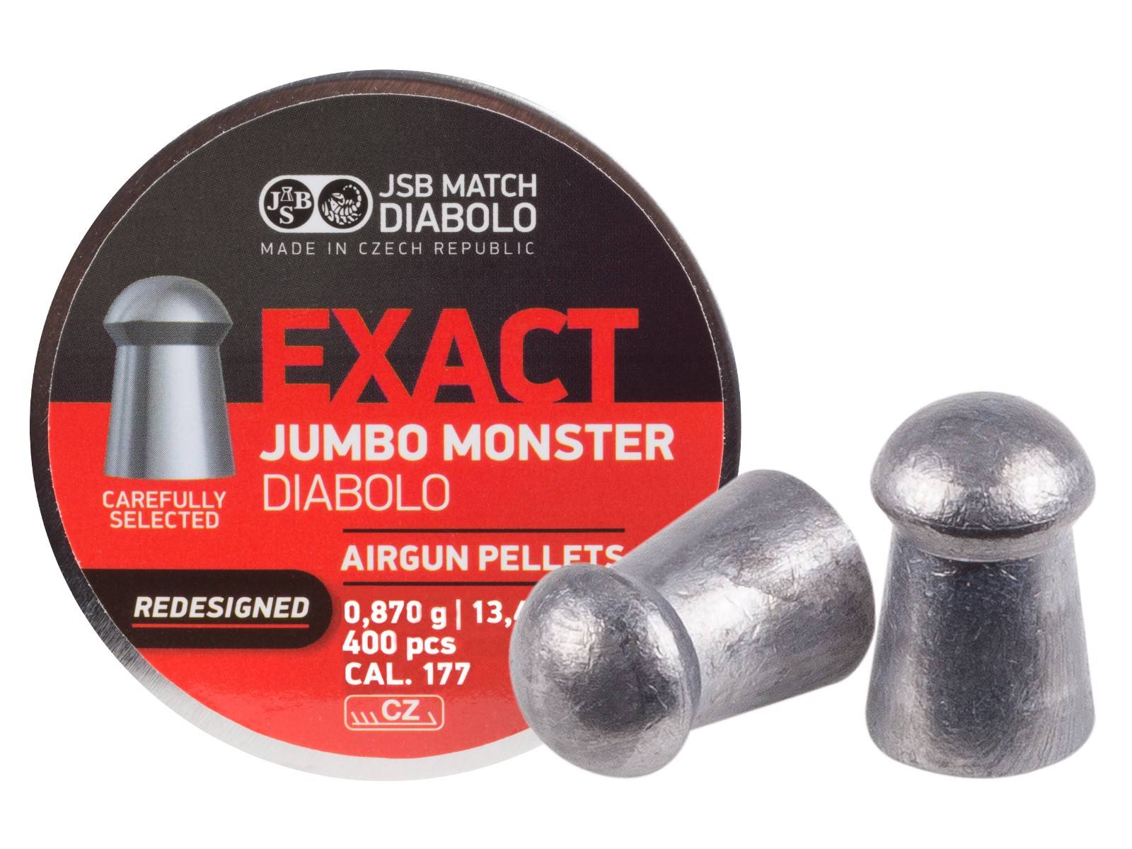 JSB Redesigned Monster Pellets .177 400 ct. - air gun pellets