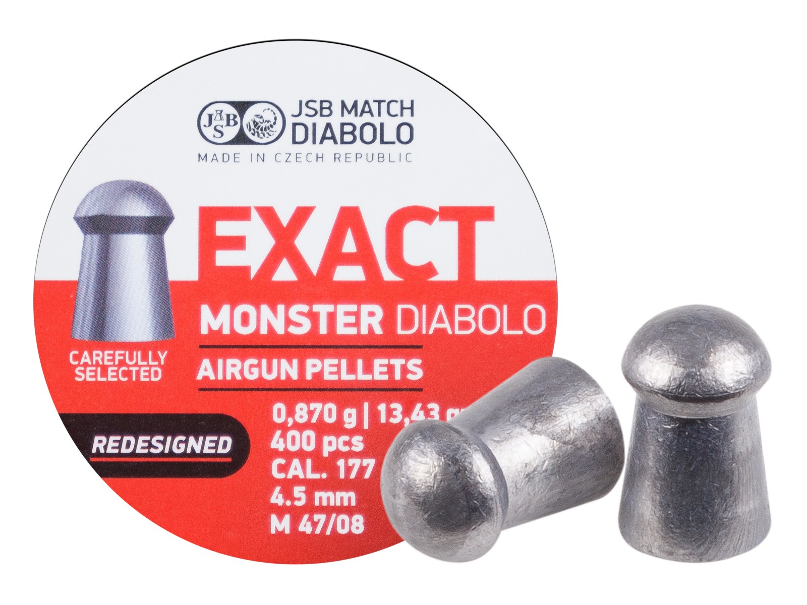 JSB Redesigned Monster Pellets .177 400 Ct. 0.177