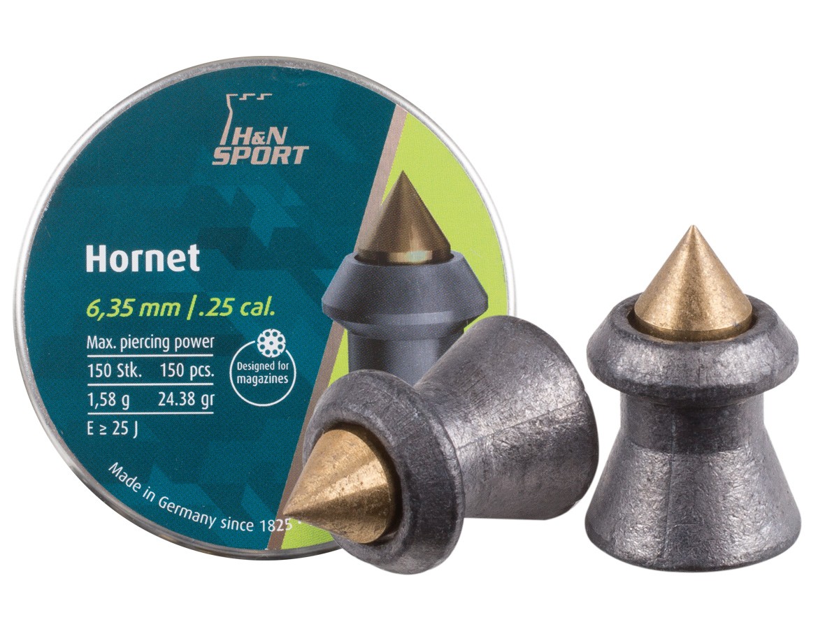 H&N Hornet .25(6.35mm)150ct 0.25