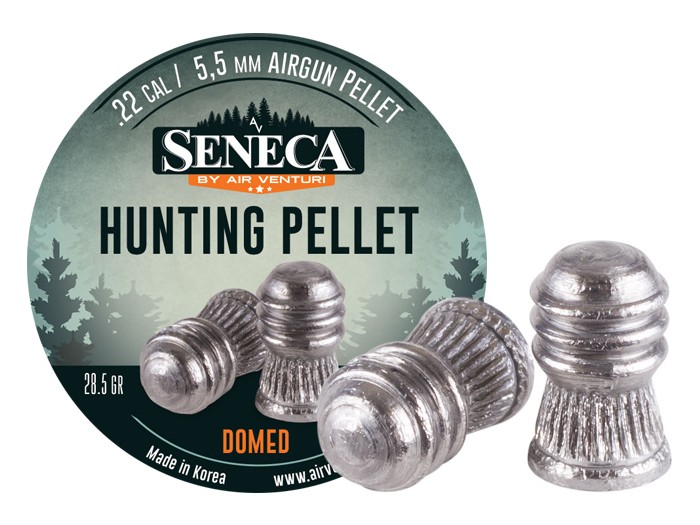 Seneca 22 Caliber pellet, 28.5 Grains, Domed