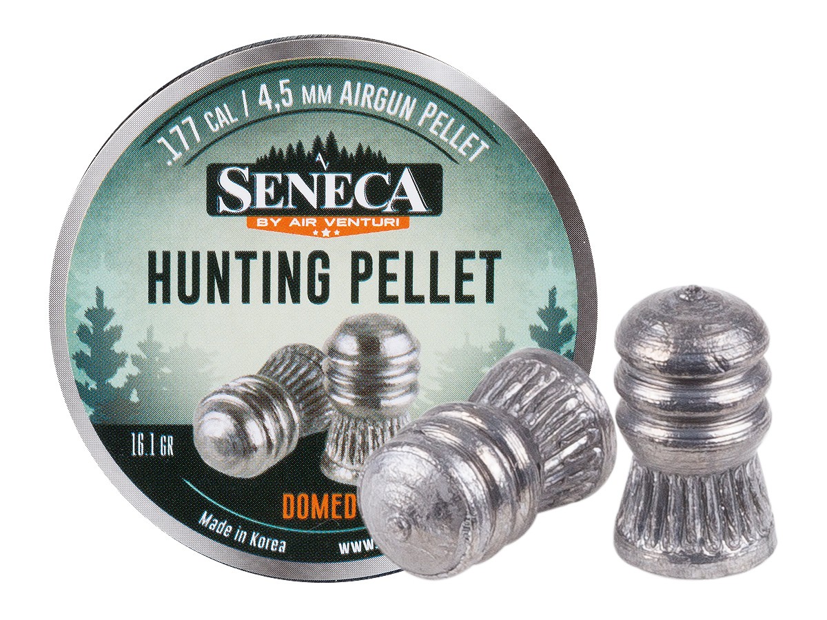 Seneca .177 Cal, 16.1 Grains, Round Nose, 220ct 0.177