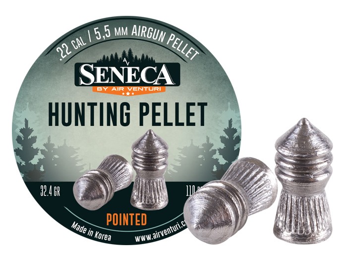 Seneca .22 Cal, 32.4 Grains, Pointed, 110ct 0.22