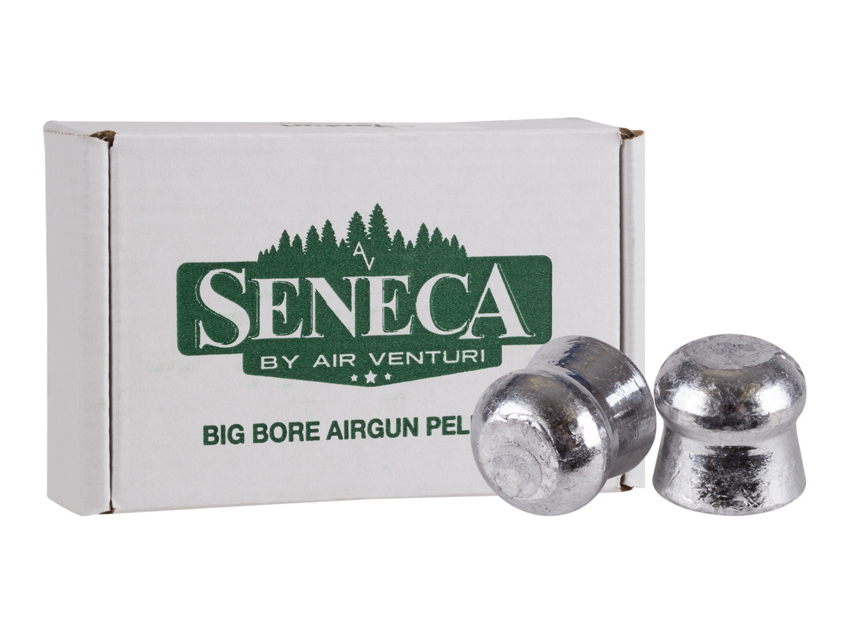 Seneca 45 Caliber 138gr Flat Point Pellet, 100 ct