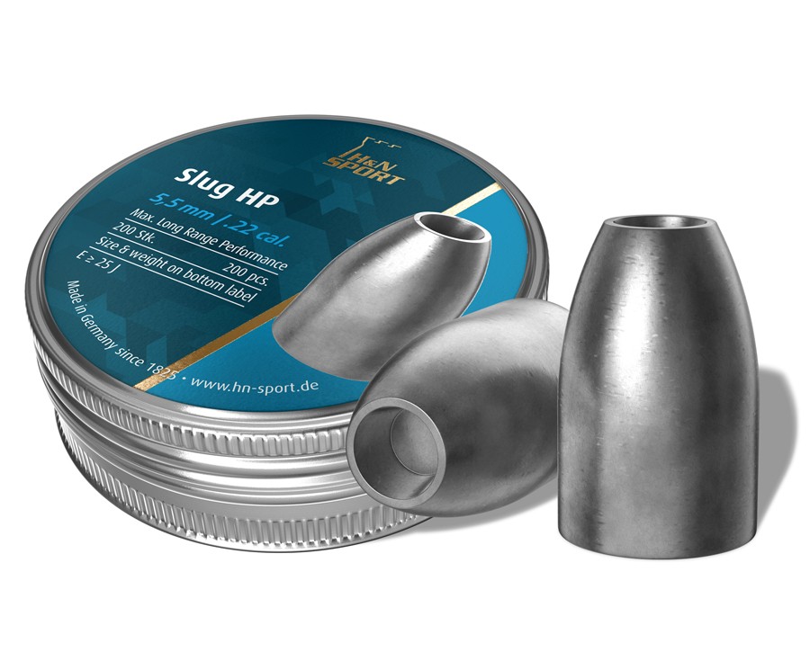 H&N Slug HP, .217 Cal., 23 Grains, Hollowpoint, 200ct 0.22