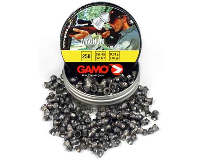 Gamo Magnum .177 Cal, 7.87 Grains, Pointed, 250ct - air gun pellets