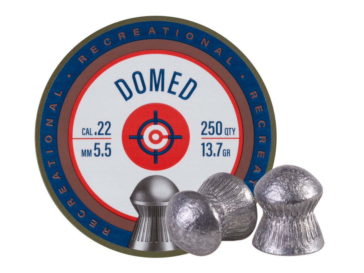 Crosman Essential .22 Cal, 13.7 Grains, Domed, 250ct