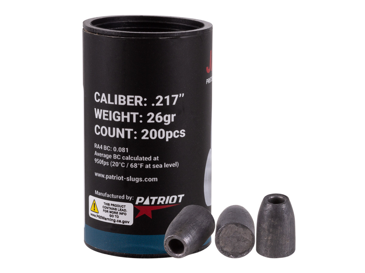 Patriot Javelin Slug Gen 2, .217 Cal., 26 Grains, Hollowpoint, 200ct